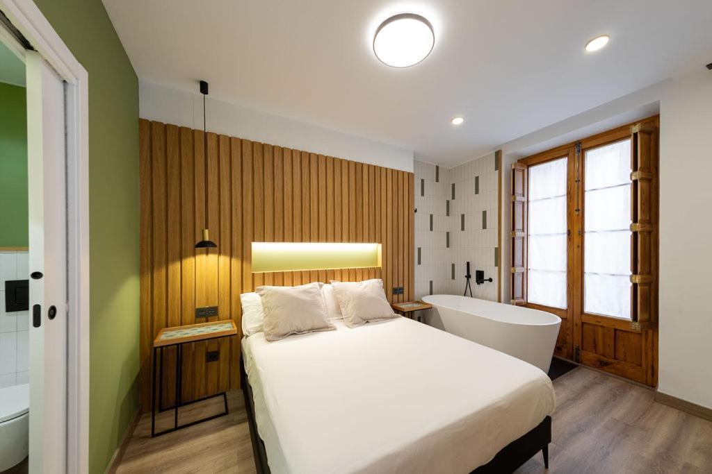 アルコイPrecioso Loft Con Banera De Islaアパートメント エクステリア 写真